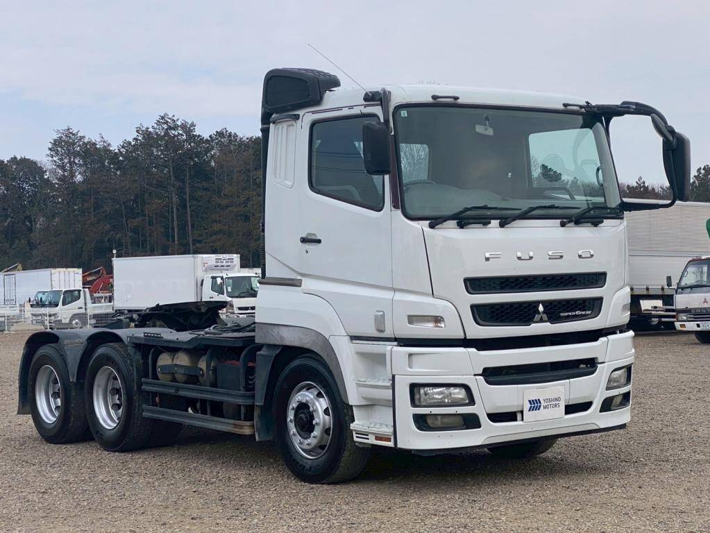 MITSUBISHI FUSO Super Great Trailer Head QDG-FV50VJR 2014 489,000km