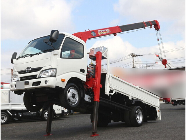 HINO Dutro Self Loader (With 4 Steps Of Cranes) TKG-XZU655M 2019 48,178km