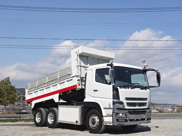 MITSUBISHI FUSO Super Great Dump QKG-FV50VX 2013 424,000km
