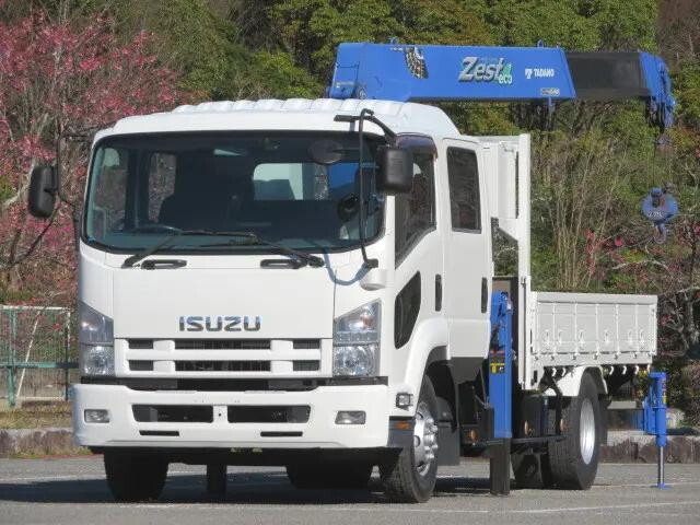 ISUZU Forward Truck (With 5 Steps Of Cranes) SKG-FRR90S2 2012 245,000km