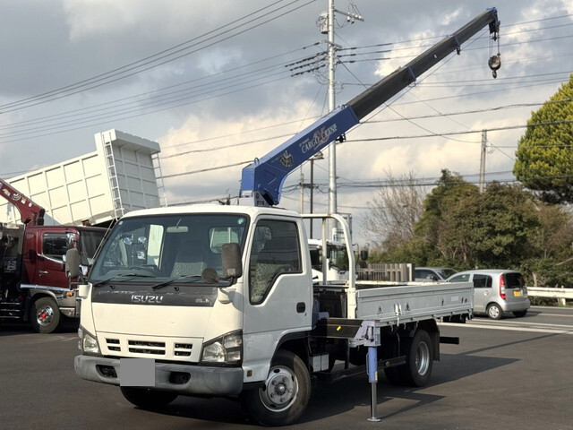 ISUZU Elf Truck (With 4 Steps Of Cranes) PB-NPR81AR 2005 45,695km_1