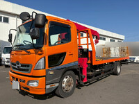 HINO Ranger Safety Loader (With 4 Steps Of Cranes) BDG-FJ7JKWA 2007 548,805km_1