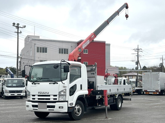 ISUZU Forward Truck (With 4 Steps Of Cranes) TKG-FRR90S2 2012 281,651km_1