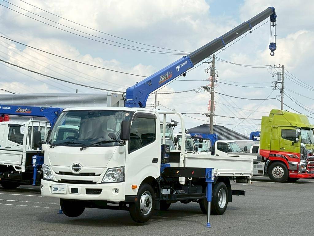 HINO Dutro Truck (With 4 Steps Of Cranes) 2KG-XZU712M 2024 57,000km_1