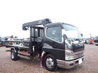 MITSUBISHI FUSO Canter Truck (With 3 Steps Of Cranes) KK-FE73EEX 2003 154,866km_1