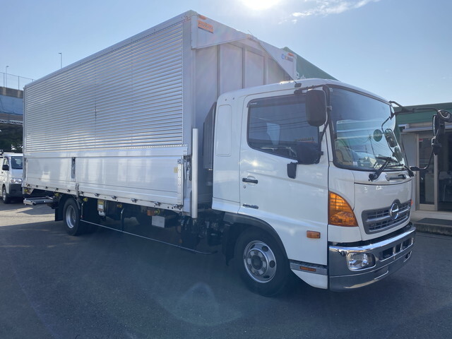 HINO Ranger Aluminum Wing TKG-FD9JLAA 2015 306,000km