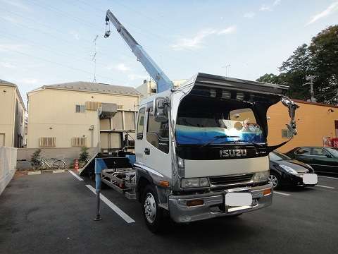 ISUZU Forward Safety Loader (With 3 Steps Of Cranes) KC-FSR33K2 1996 731,797km