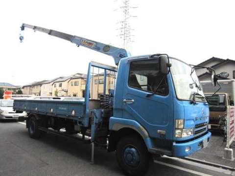 MITSUBISHI FUSO Fighter Truck (With 4 Steps Of Cranes) KK-FK71GJ 2004 42,682km