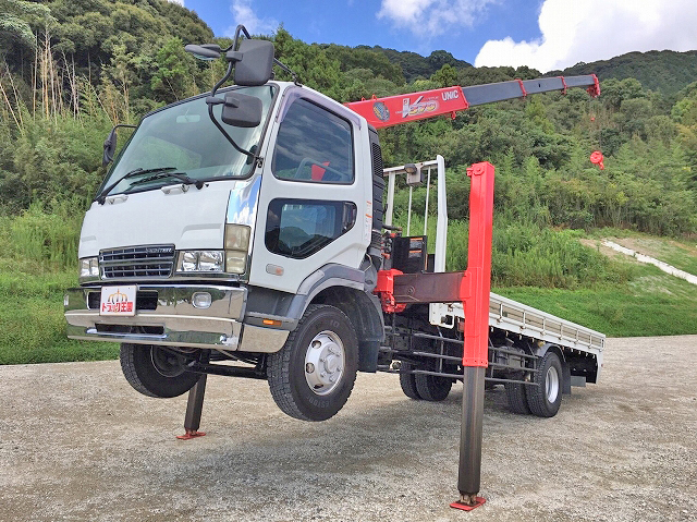 MITSUBISHI FUSO Fighter Self Loader (With 4 Steps Of Cranes) PA-FK71RJX 2005 52,220km