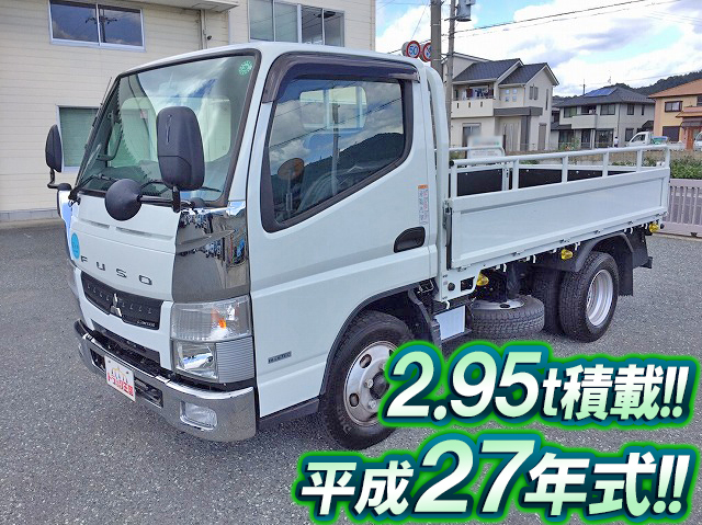 MITSUBISHI FUSO Canter Flat Body TKG-FBA50 2015 29,542km