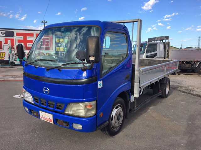 HINO Dutro Flat Body KK-XZU341M 2002 750,632km