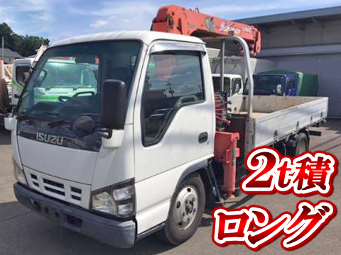 ISUZU Elf Truck (With 3 Steps Of Unic Cranes) PB-NKR81AR 2005 119,000km