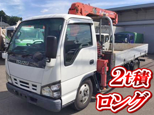 ISUZU Elf Truck (With 3 Steps Of Unic Cranes) PB-NKR81AR 2005 119,000km_1