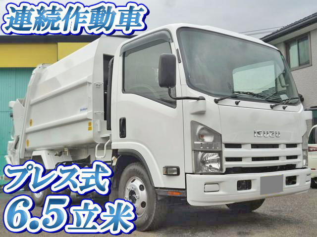 ISUZU Elf Garbage Truck PDG-NPR75N 2007 143,736km