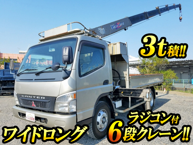 MITSUBISHI FUSO Canter Truck (With 6 Steps Of Cranes) PA-FE83DEY 2005 87,179km