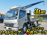 MITSUBISHI FUSO Canter Truck (With 6 Steps Of Cranes) PA-FE83DEY 2005 87,179km_1