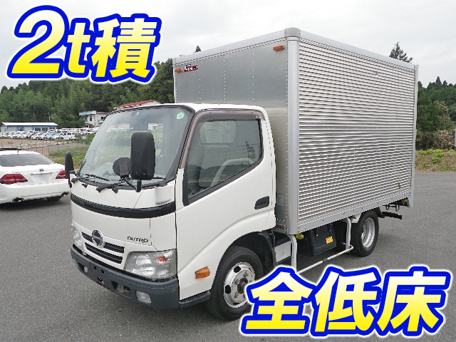 HINO Dutro Aluminum Van BKG-XZU508M 2011 148,200km