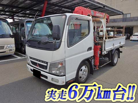 MITSUBISHI FUSO Canter Truck (With 3 Steps Of Unic Cranes) PA-FE70DB 2007 65,000km