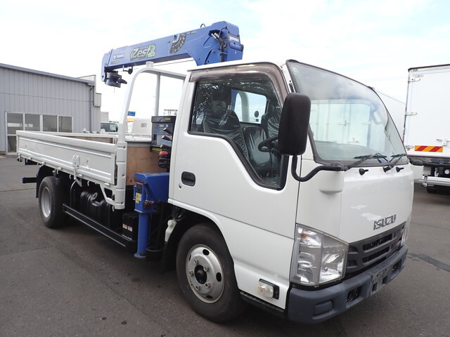 ISUZU Elf Truck (With 3 Steps Of Cranes) TPG-NKR85AR 2016 52,300km