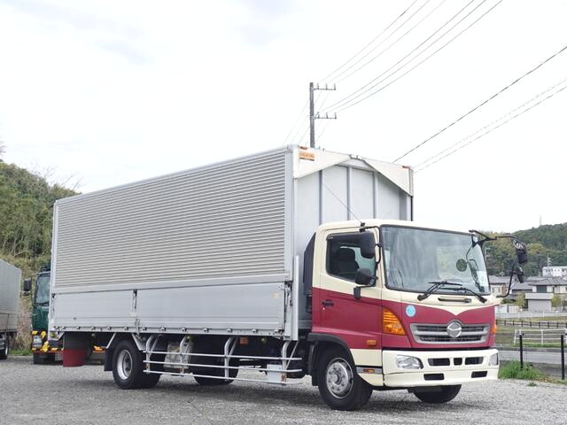 HINO Ranger Aluminum Wing QKG-FJ7JNAA 2012 373,000km