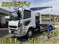 MITSUBISHI FUSO Fighter Truck (With 5 Steps Of Cranes) TKG-FK61F 2015 18,887km_1