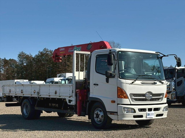 HINO Ranger Truck (With 4 Steps Of Cranes) TKG-FC9JKAA 2016 101,000km
