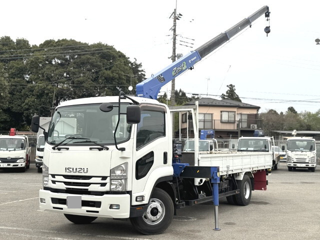 ISUZU Forward Truck (With 4 Steps Of Cranes) TKG-FRR90S1 2017 70,161km