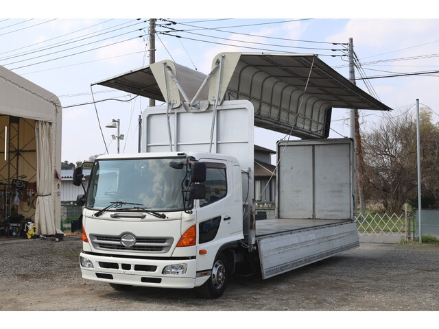 HINO Ranger Covered Wing TKG-FD9JPAA 2017 366,536km