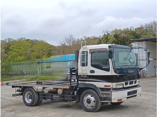 ISUZU Giga Container Carrier Truck KL-CVR51F4 2004 654,900km