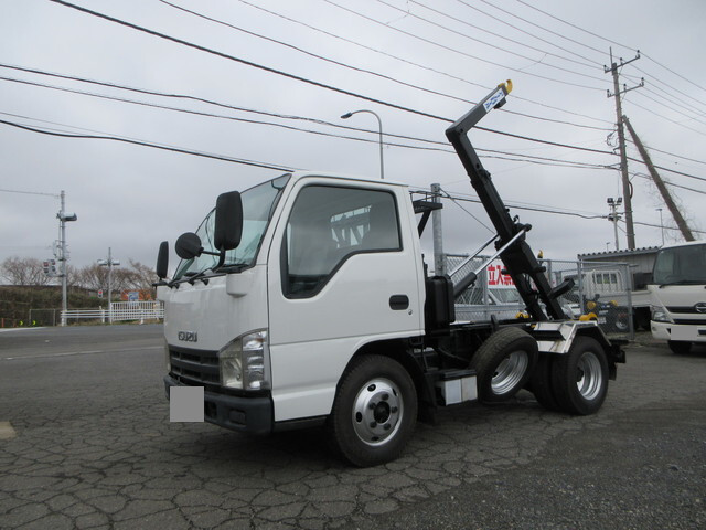 ISUZU Elf Container Carrier Truck BKG-NKR85AN 2007 114,301km