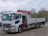 UD TRUCKS Quon Truck (With 4 Steps Of Cranes) QKG-CD5ZA 2014 808,000km_3