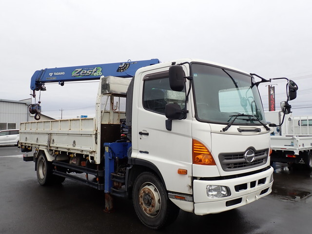 HINO Ranger Truck (With 3 Steps Of Cranes) QKG-FJ7JJAA 2016 439,700km