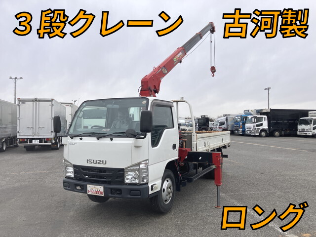 ISUZU Elf Truck (With 3 Steps Of Cranes) TPG-NKR85AR 2018 55,360km