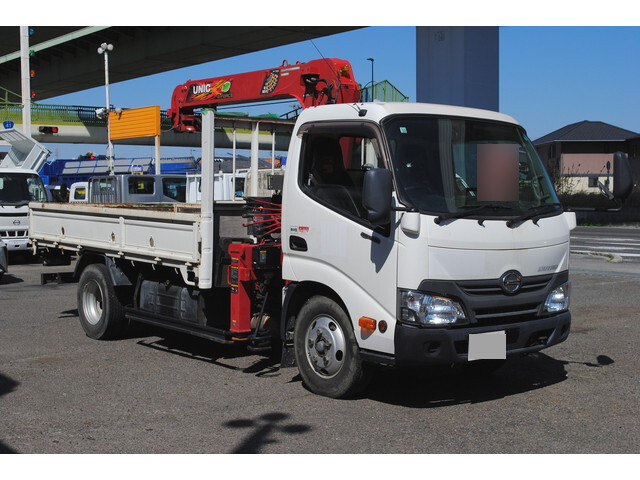 HINO Dutro Truck (With 3 Steps Of Cranes) TPG-XZU650M 2017 54,795km