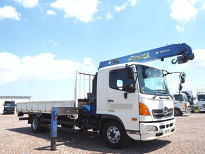 HINO Ranger Truck (With 4 Steps Of Cranes) TKG-FD9JLAA 2014 319,154km_1