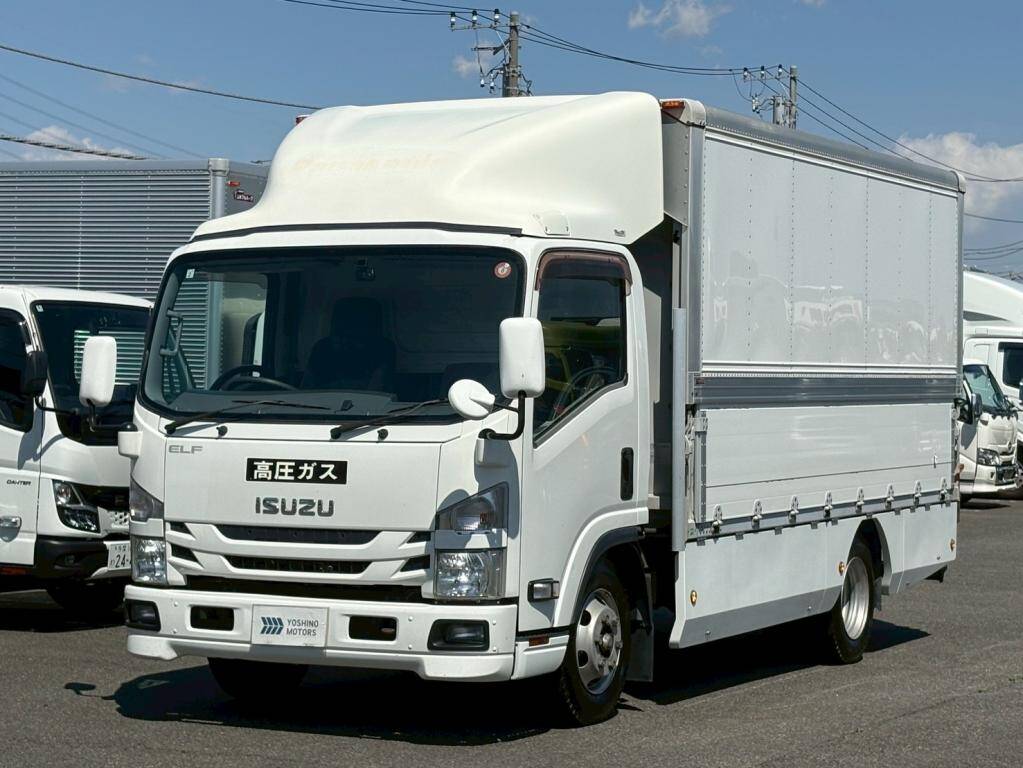 ISUZU Elf Aluminum Wing TPG-NPR85AN 2016 173,000km_1
