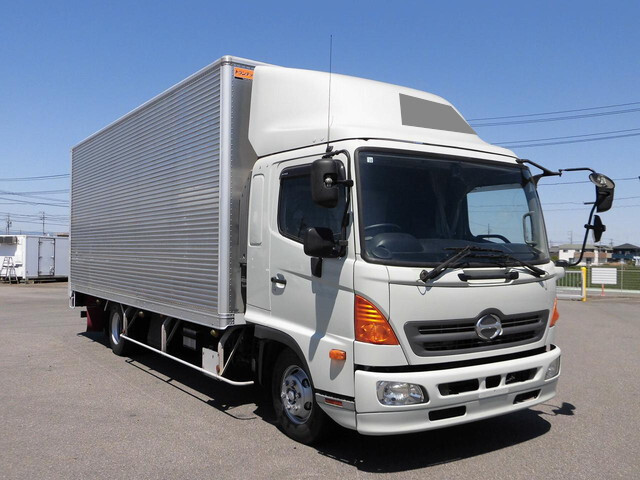 HINO Ranger Aluminum Van TKG-FD9JLAG 2016 364,000km