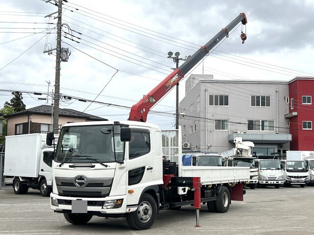 HINO Ranger Truck (With 4 Steps Of Cranes) 2KG-FD2ABA 2018 73,070km