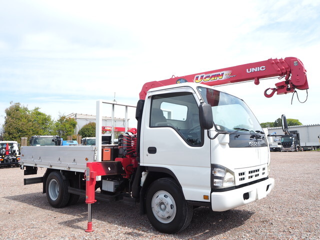 ISUZU Elf Truck (With 4 Steps Of Cranes) PA-NPR81N 2006 27,073km_1