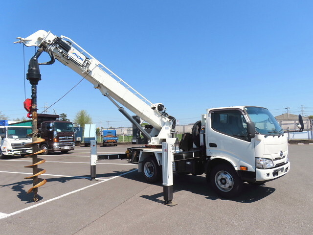 HINO Dutro Hole Digging & Pole Standing Cars 2KG-XZU600F 2024 2,500km