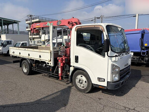 ISUZU Elf Truck (With 3 Steps Of Cranes) TKG-NMR85N 2013 72,000km_1