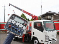 ISUZU Elf Truck (With 3 Steps Of Cranes) TKG-NMR85AN 2013 75,529km_17