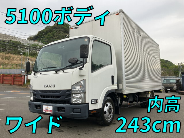 ISUZU Elf Aluminum Van TPG-NPR85AN 2016 136,840km