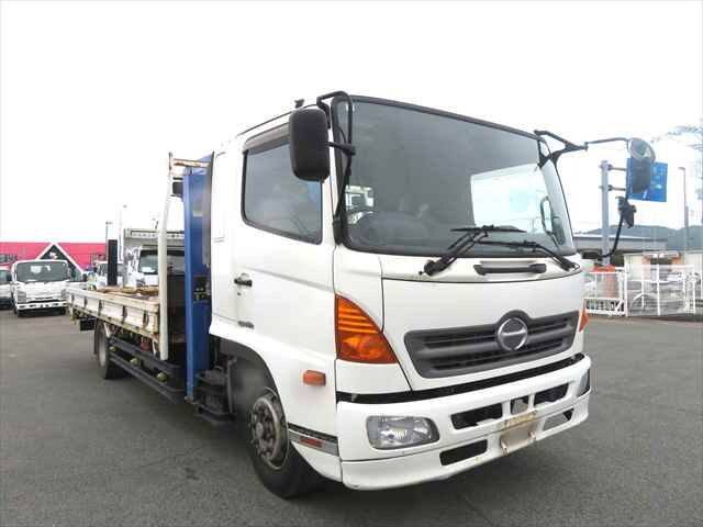 HINO Ranger Self Loader (With 3 Steps Of Cranes) LKG-FE7JLAA 2011 302,145km