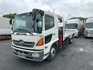HINO Ranger Truck (With 4 Steps Of Cranes) QKG-FE7JLAA 2017 141,000km_1