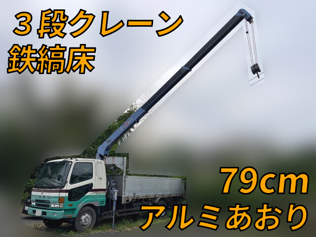 MITSUBISHI FUSO Fighter Truck (With 3 Steps Of Cranes) KK-FK61HH 2004 485,382km