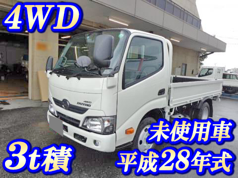 HINO Dutro Flat Body TKG-XZU675M 2016 1,000km