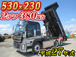 ISUZU Giga Dump QKG-CXZ77AT 2015 40,696km_1