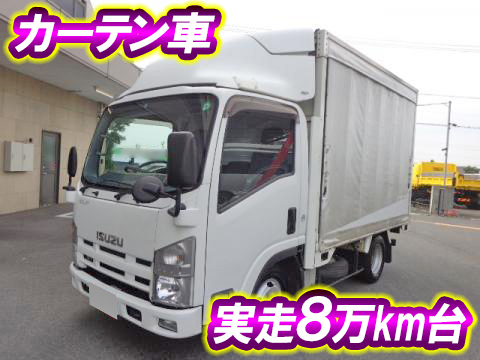 ISUZU Elf Truck with Accordion Door BKG-NLR85AN 2011 85,000km