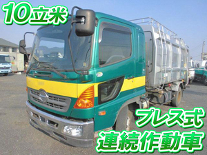 HINO Ranger Garbage Truck BDG-FD7JGWA 2007 320,924km_1